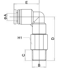 Extended Male Elbow Push To Connect Fittings, Imperial Tube Air Fittings, Imperial Hose Push To Connect Fittings, NPT Pneumatic Fittings, Inch Brass Air Fittings, Inch Tube push in fittings, Inch Pneumatic connectors, Inch all metal push in fittings, Inch Air Flow Speed Control valve, NPT Hand Valve, Inch NPT pneumatic component